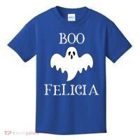 Boo Felicia Funny Halloween Kids T-Shirt thumb 0