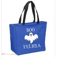 Boo Felicia Funny Halloween Tote Bag thumb 2