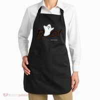 Boo Happy Halloween Ghost Apron thumb 2