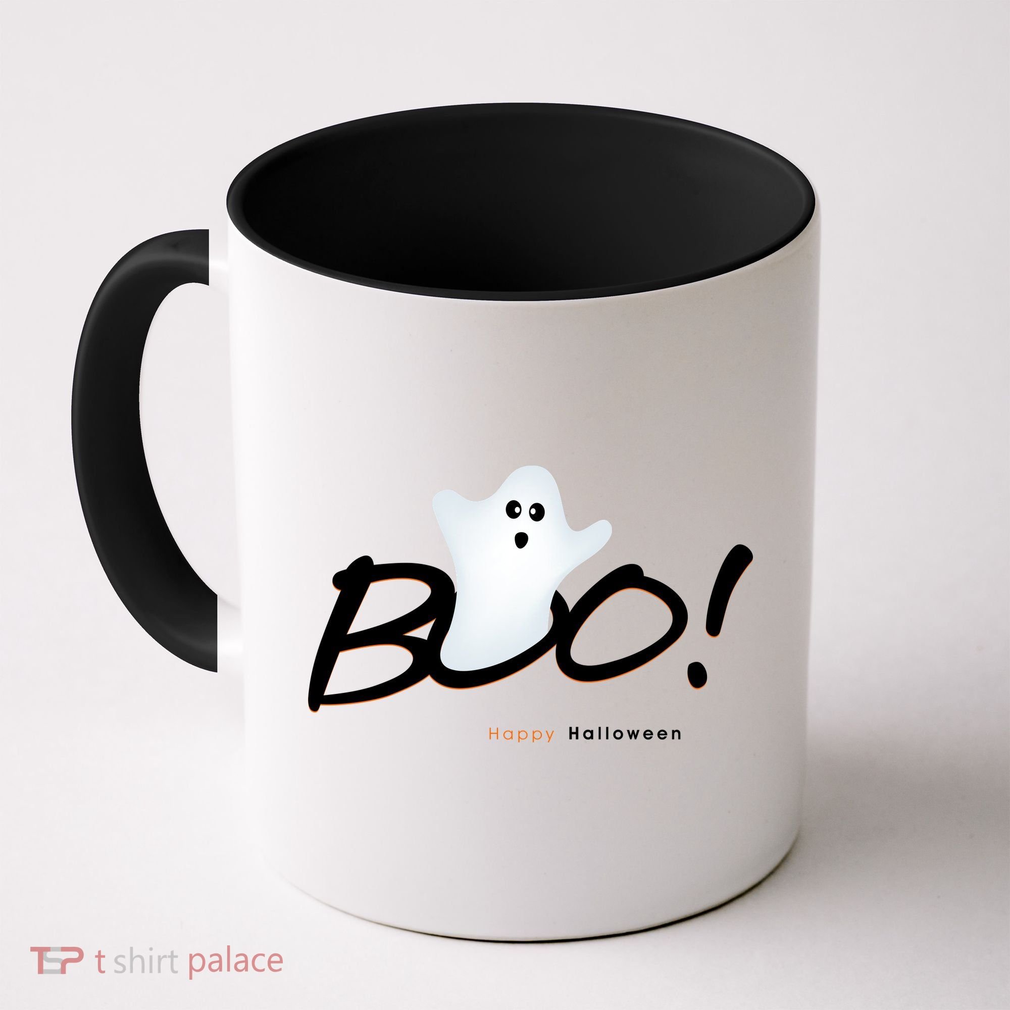 Boo Happy Halloween Ghost Coffee Mug