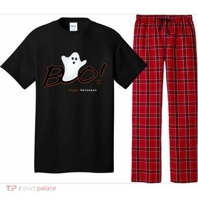 Boo Happy Halloween Ghost Pajama Set