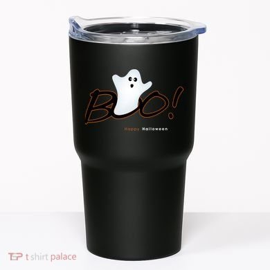 Boo Happy Halloween Ghost Tumbler