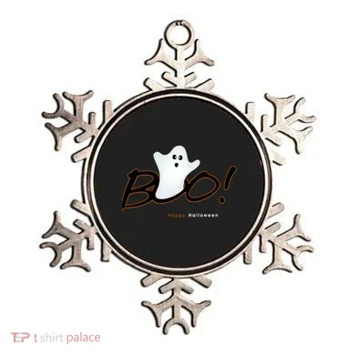 Boo Happy Halloween Ghost Ornament