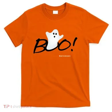Boo Happy Halloween Ghost T-Shirt