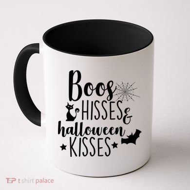 Boo Hisses Halloween Kisses Coffee Mug