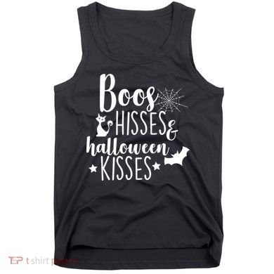 Boo Hisses Halloween Kisses Tank Top