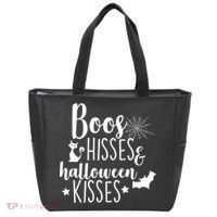 Boo Hisses Halloween Kisses Tote Bag thumb 0