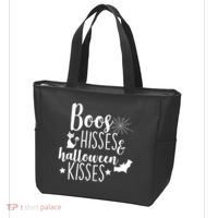 Boo Hisses Halloween Kisses Tote Bag thumb 3