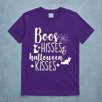 Boo Hisses Halloween Kisses T-Shirt thumb 5