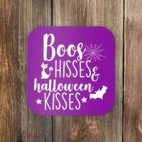 Boo Hisses Halloween Kisses Coaster thumb 0