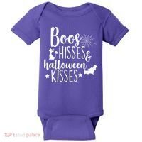 Boo Hisses Halloween Kisses Baby Bodysuit thumb 0