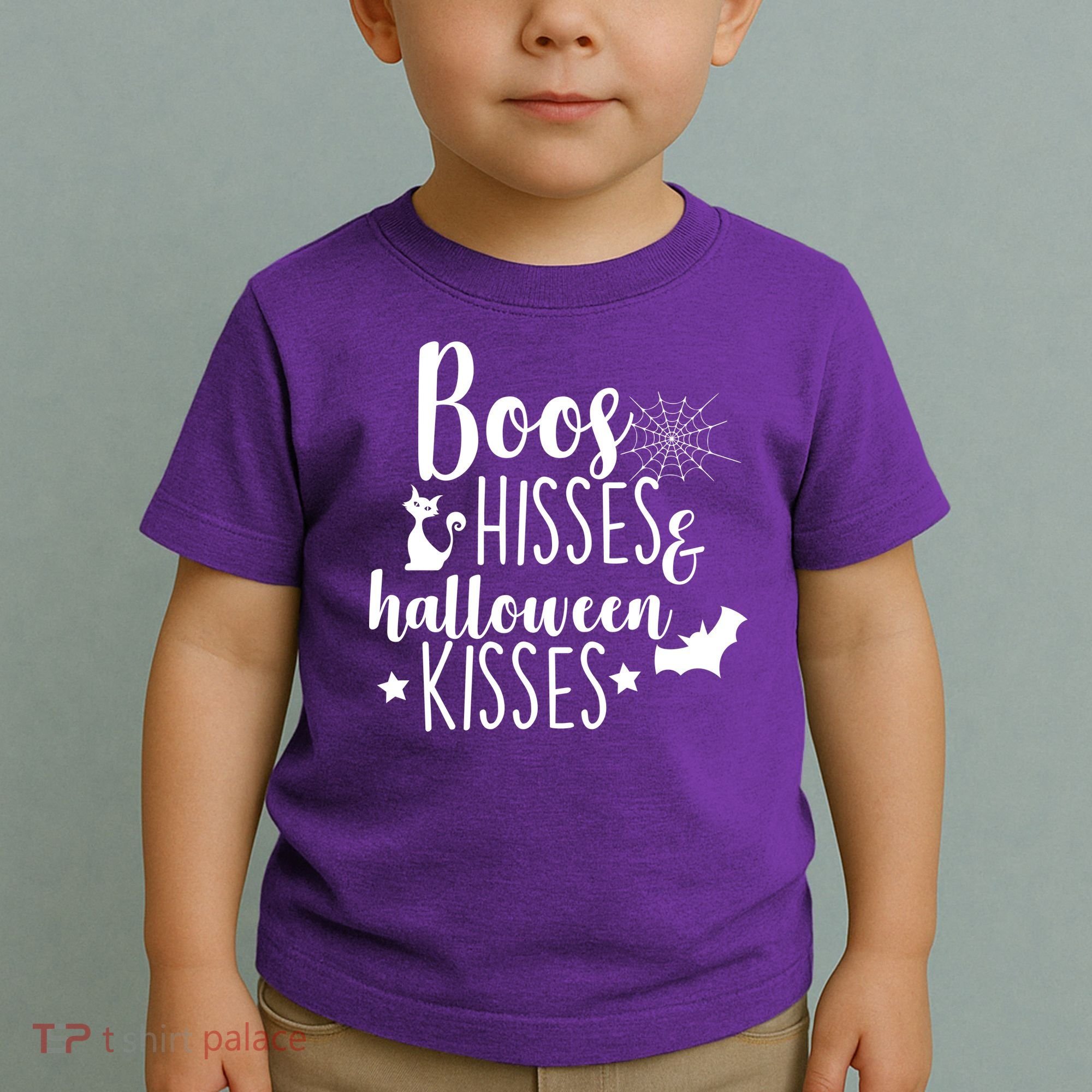 Boo Hisses Halloween Kisses Toddler T-Shirt