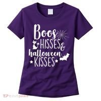 Boo Hisses Halloween Kisses Women's T-Shirt thumb 0