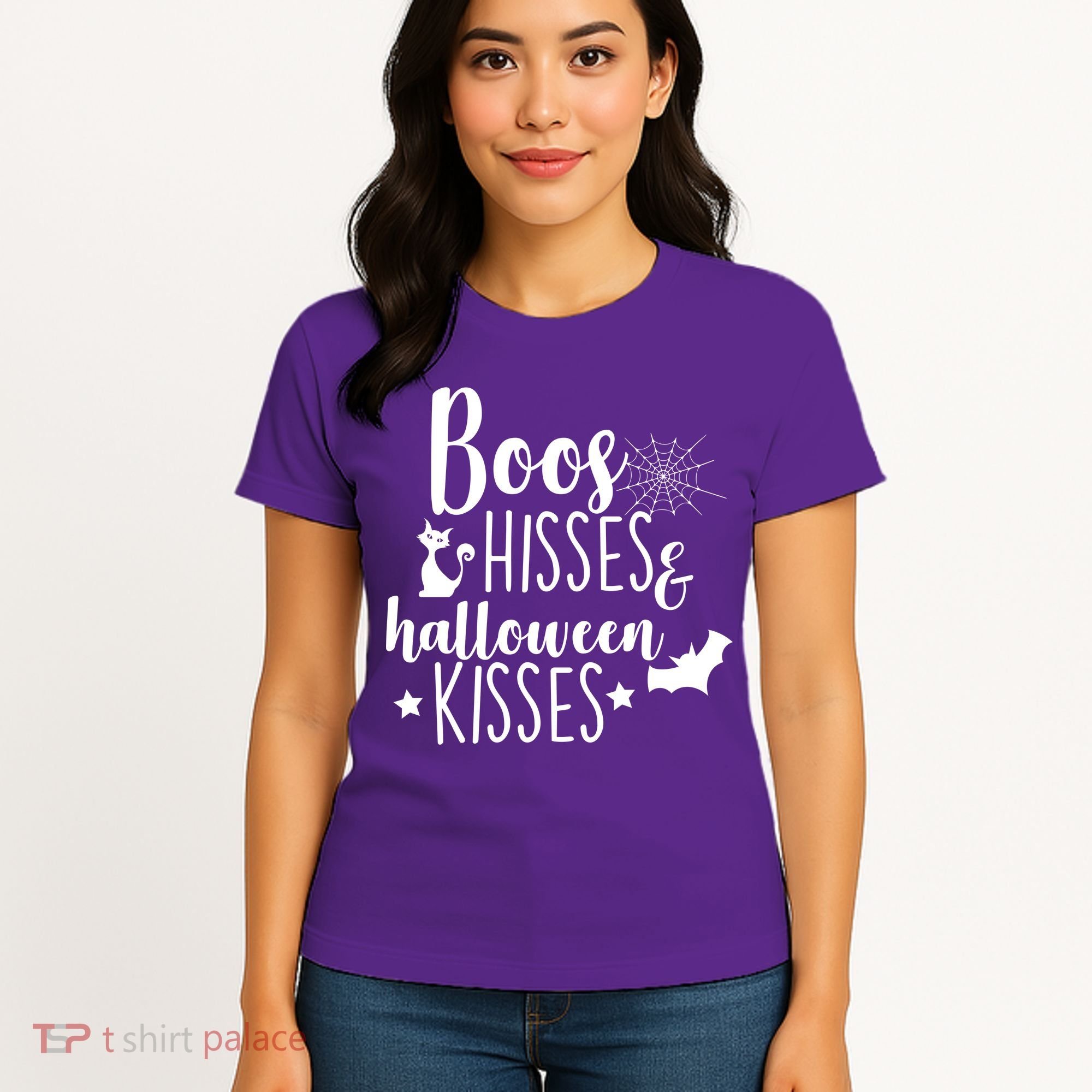 Boo Hisses Halloween Kisses Women's T-Shirt
