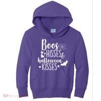 Boo Hisses Halloween Kisses Kids Hoodie thumb 0