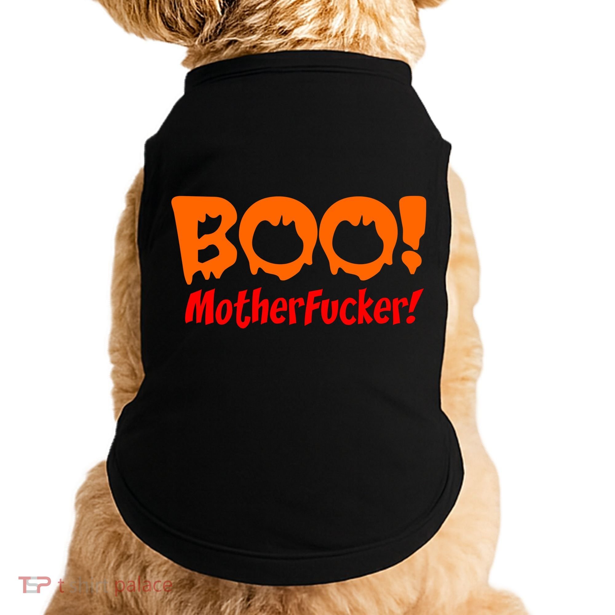 Boo Mother Fucker Doggie Tank