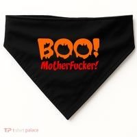 Boo Mother Fucker USA-Made Doggie Bandana thumb 0