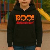 Boo Mother Fucker Kids Hoodie thumb 3