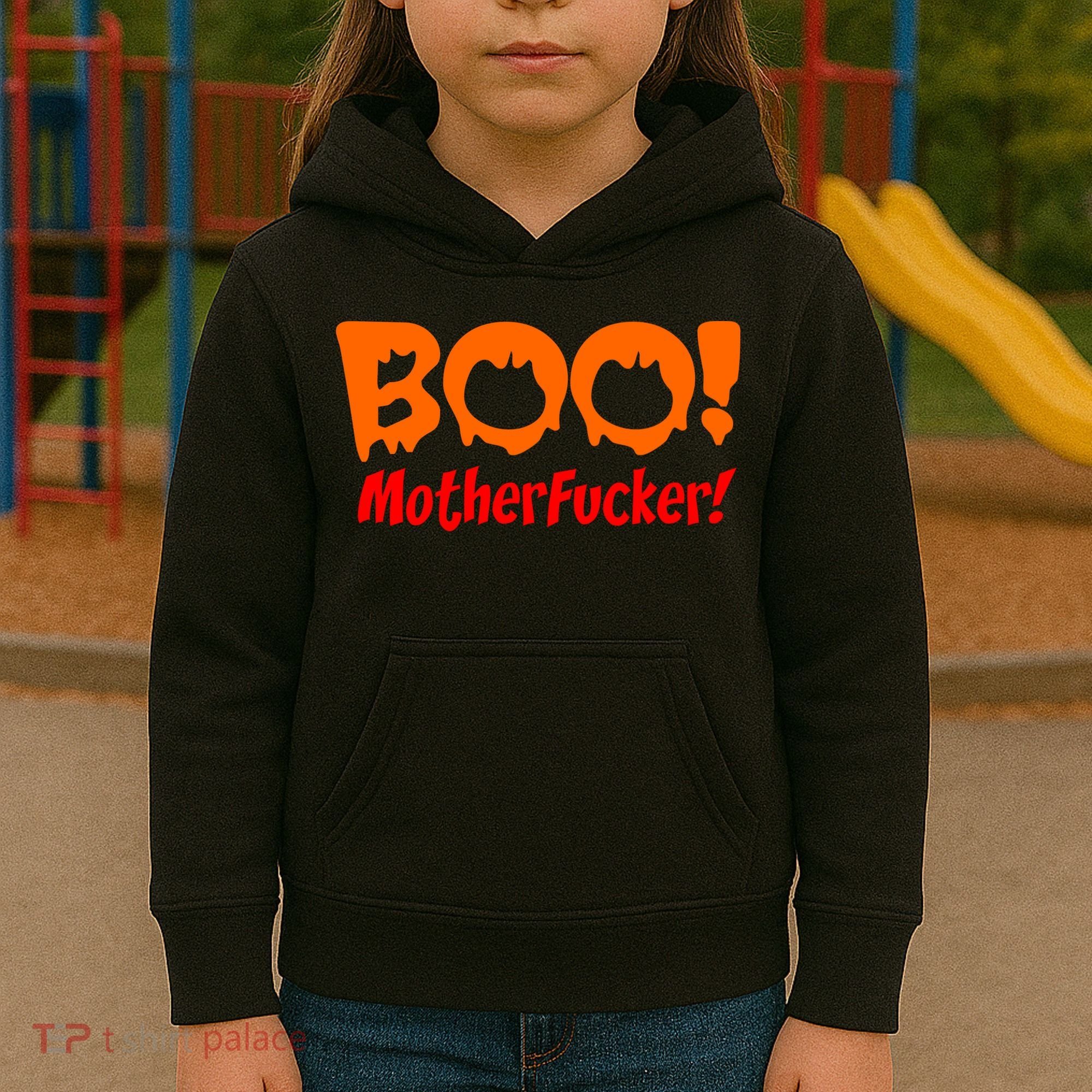 Boo Mother Fucker Kids Hoodie