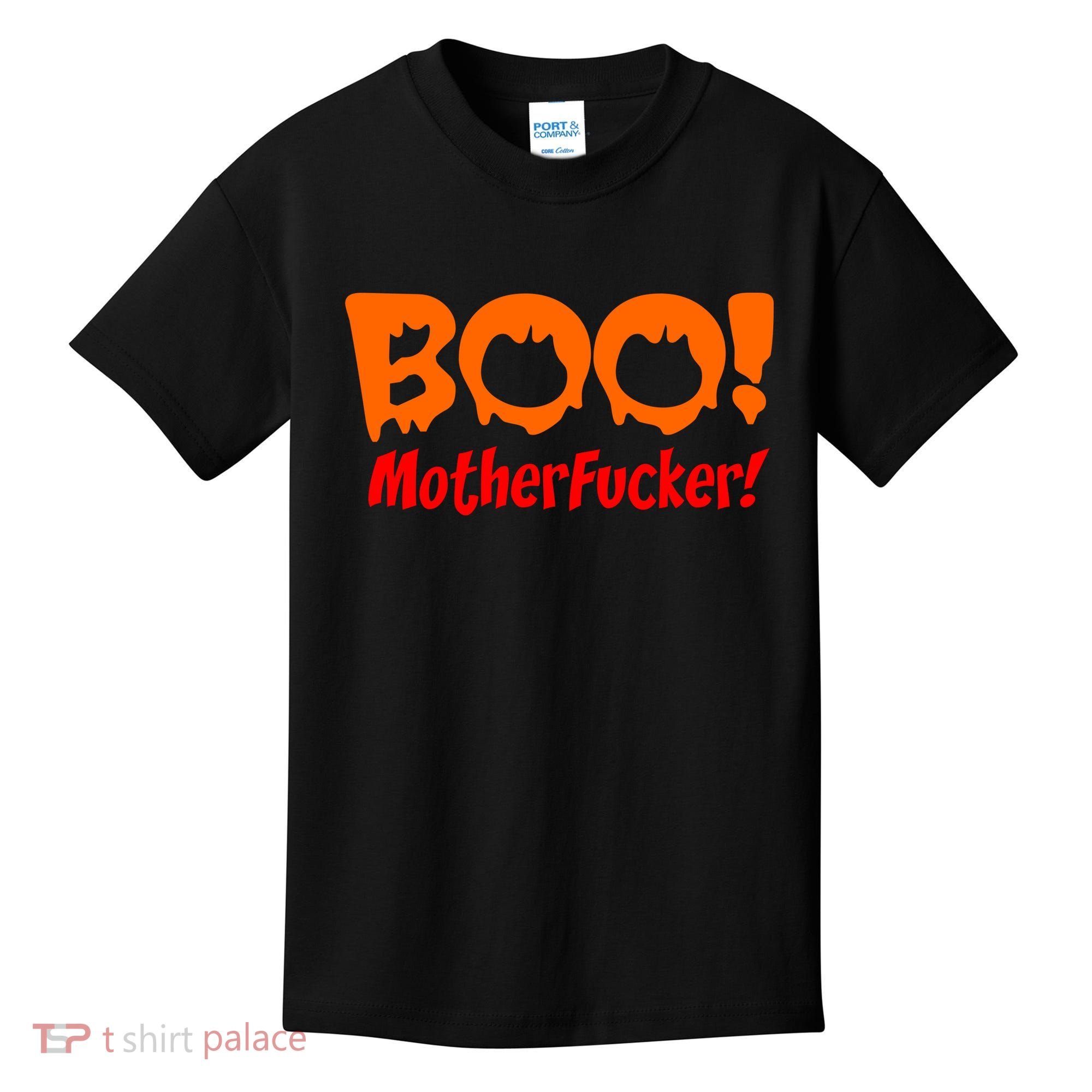 Boo Mother Fucker Kids T-Shirt