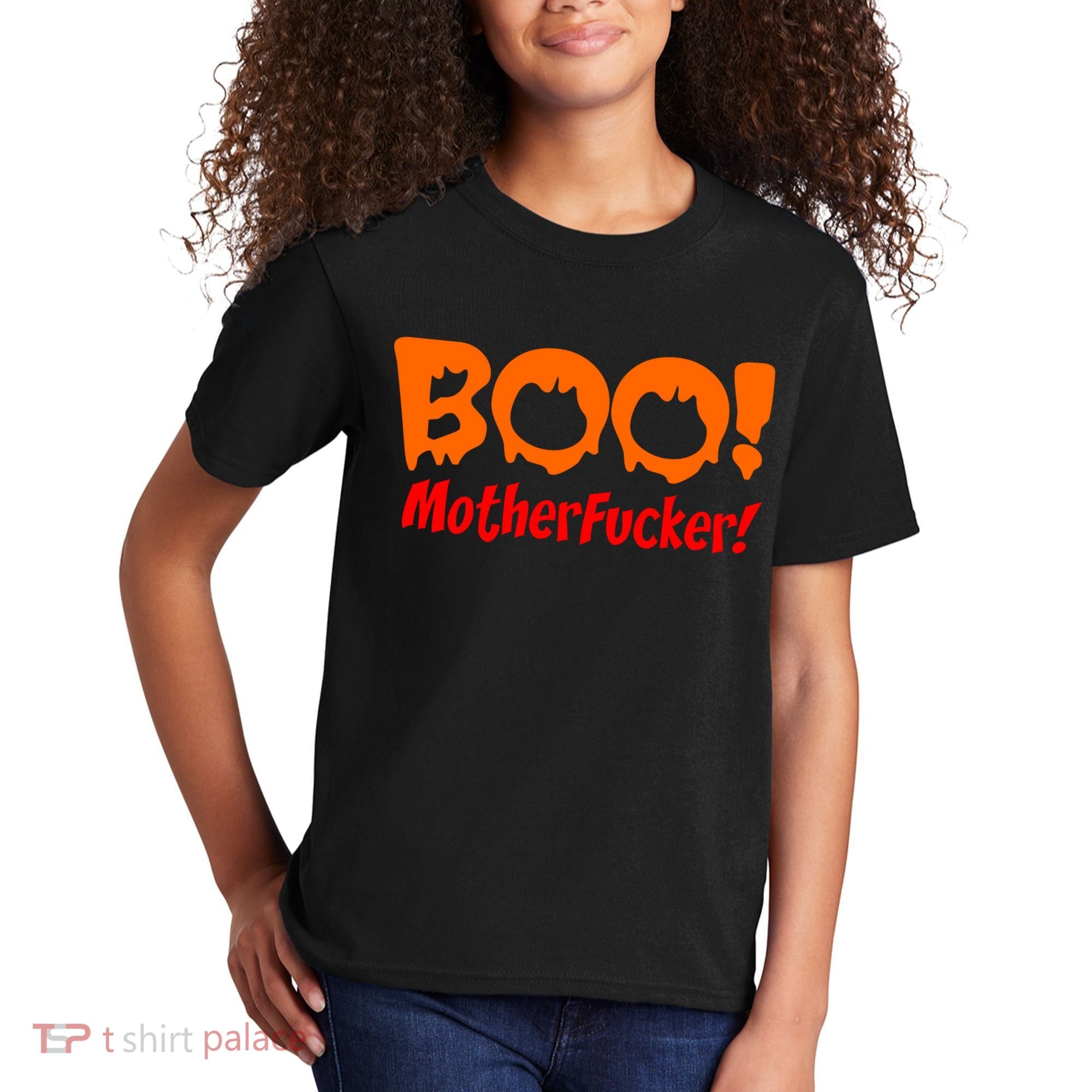 Boo Mother Fucker Kids T-Shirt