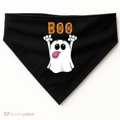 Boo Silly Ghost USA-Made Doggie Bandana