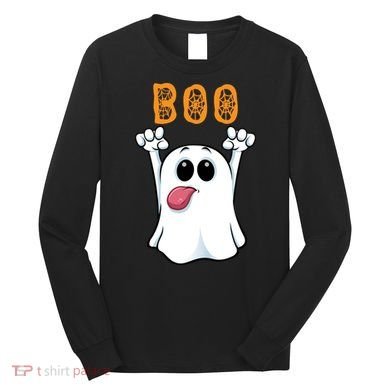 Boo Silly Ghost Long Sleeve Shirt