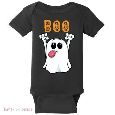 Boo Silly Ghost Baby Bodysuit