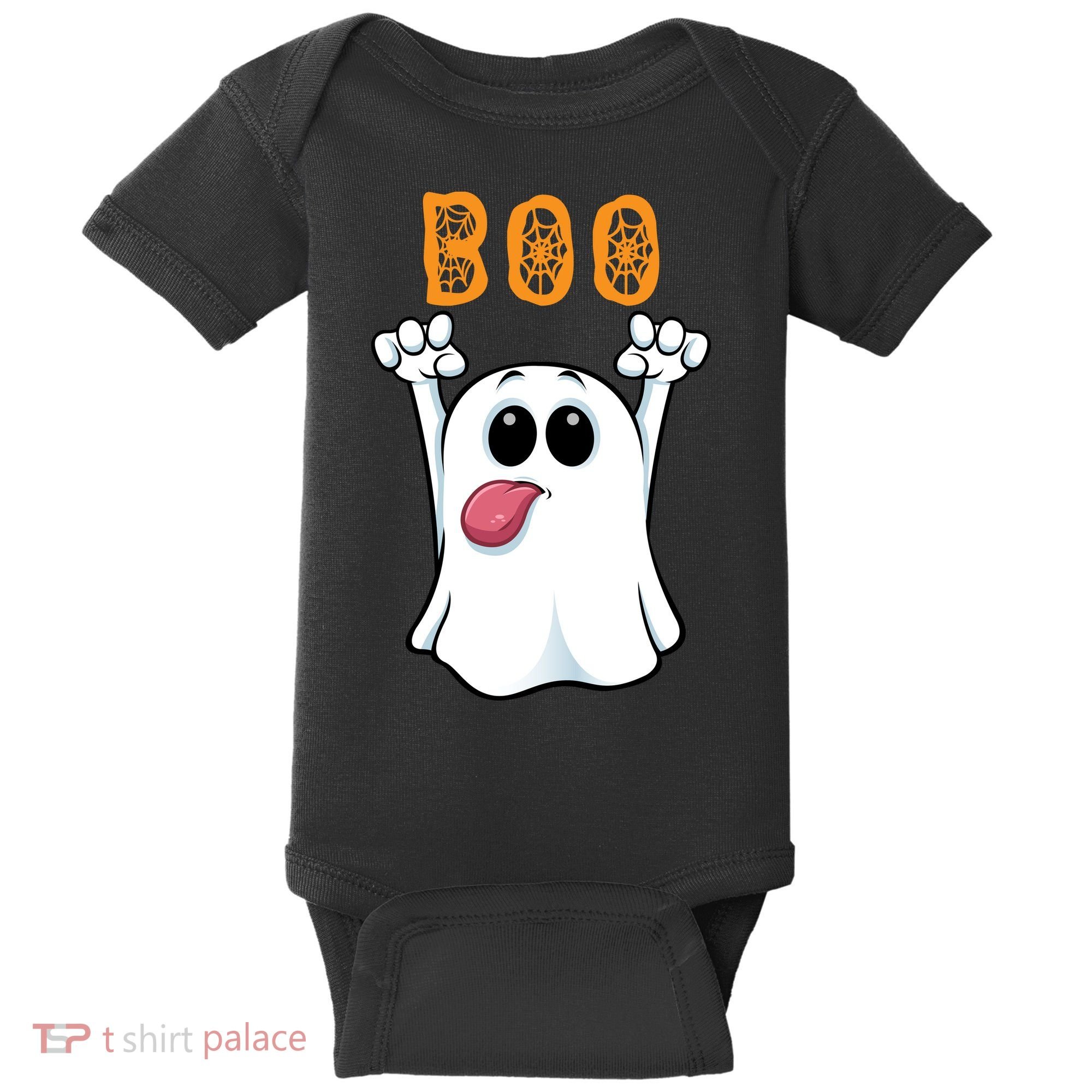 Boo Silly Ghost Baby Bodysuit