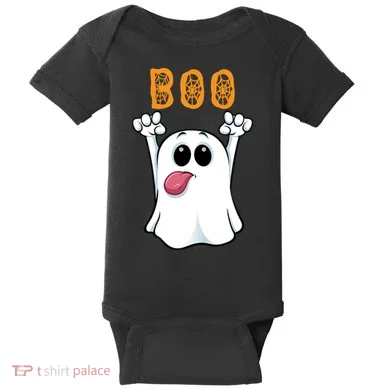 Boo Silly Ghost Baby Bodysuit