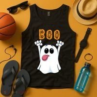 Boo Silly Ghost Tank Top thumb 4
