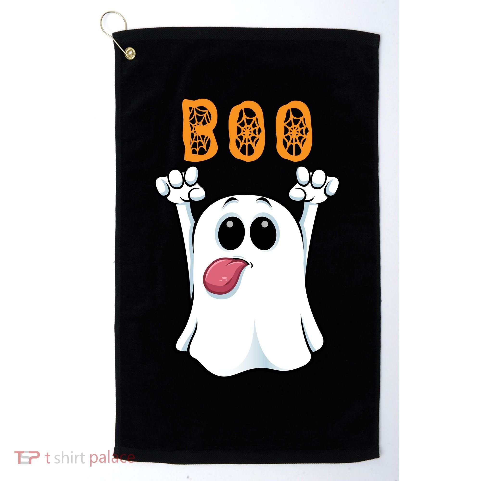 Boo Silly Ghost Golf Towel