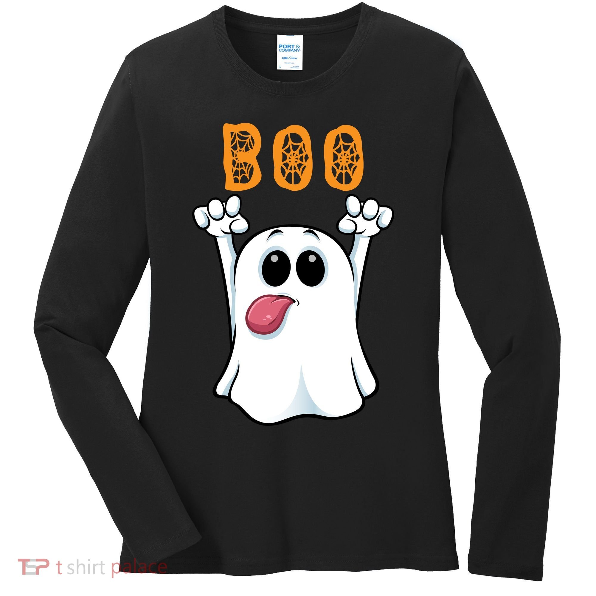 Boo Silly Ghost Women's Long Sleeve Shirt