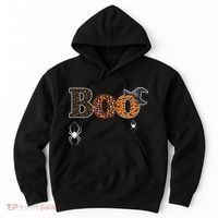 BOO Spiders Witches Logo Hoodie thumb 0