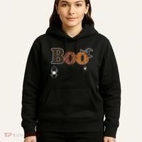 BOO Spiders Witches Logo Hoodie thumb 5