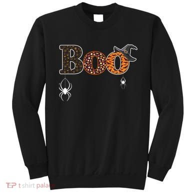 BOO Spiders Witches Logo Sweatshirt