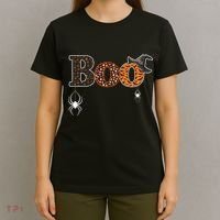 BOO Spiders Witches Logo T-Shirt thumb 4