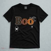 BOO Spiders Witches Logo T-Shirt thumb 5