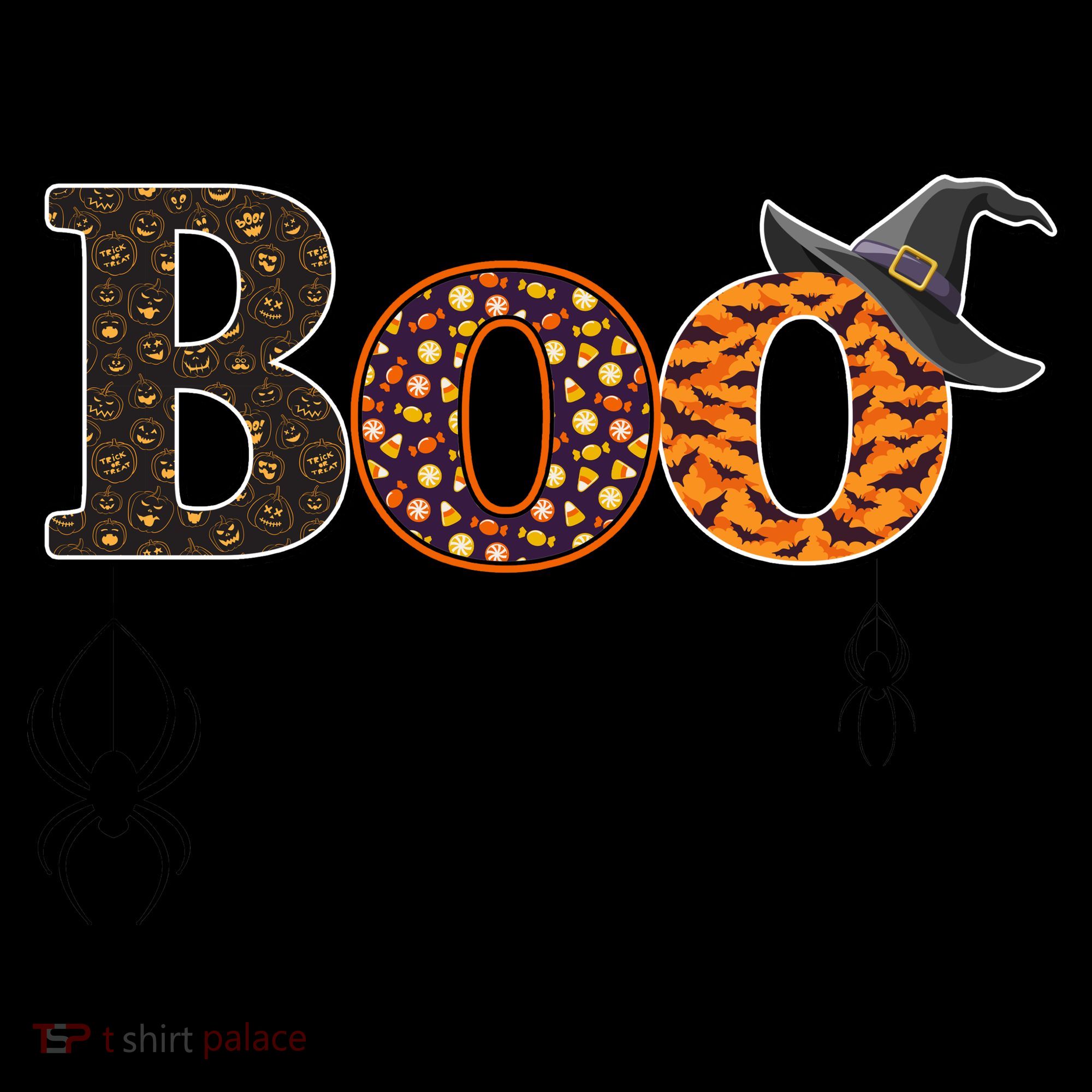 BOO Spiders Witches Logo Coffee Mug