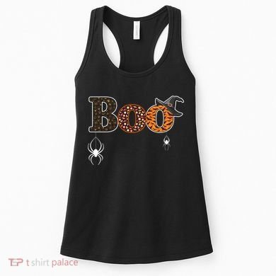 BOO Spiders Witches Logo Women's Tank Top
