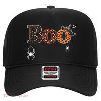 BOO Spiders Witches Logo Hat thumb 0