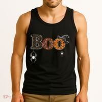 BOO Spiders Witches Logo Tank Top thumb 3