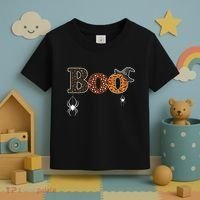 BOO Spiders Witches Logo Toddler T-Shirt thumb 3