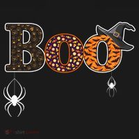 BOO Spiders Witches Logo Toddler T-Shirt thumb 4