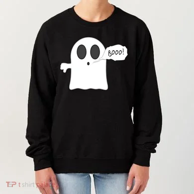 Boo Thumbs Down Ghost Women's Sweatshirt
