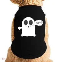 Boo Thumbs Down Ghost Doggie Tank thumb 0
