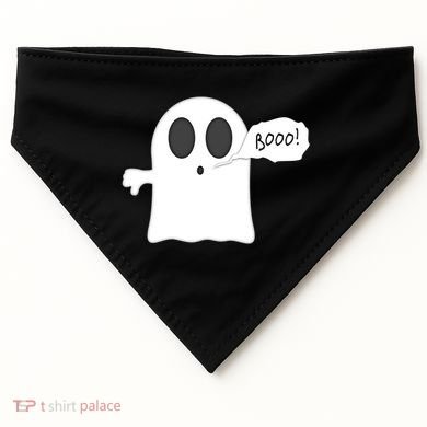 Boo Thumbs Down Ghost USA-Made Doggie Bandana