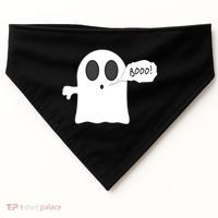 Boo Thumbs Down Ghost USA-Made Doggie Bandana thumb 0