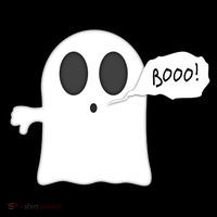 Boo Thumbs Down Ghost Long Sleeve Shirt thumb 2