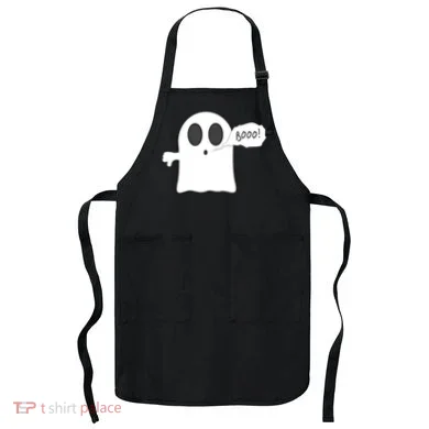 Boo Thumbs Down Ghost Apron